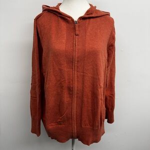 Fashion Bug Rust Orange Hoodie
